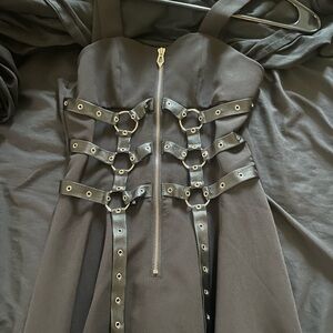 Black Bondage Dress